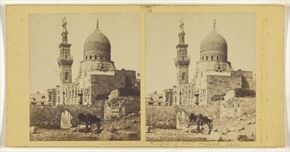 Mosquee Emir Akhour au Caire; about 1860; Albumen silver print