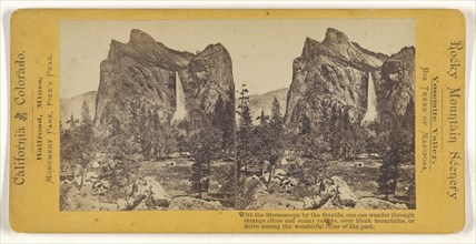Yosemite Valley; American; about 1870; Albumen silver print