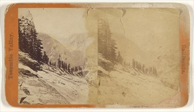 General View. Yosemite Valley, California; American; about 1870; Albumen silver print