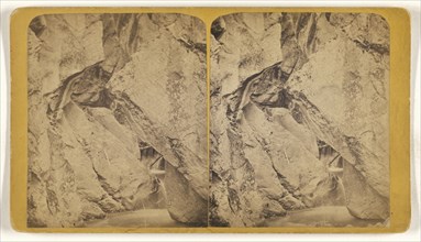 Box Canon, Colorado; American; about 1880; Albumen silver print