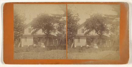 P.F. Weil's place, New Canaan, Conn; American; about 1870; Albumen silver print