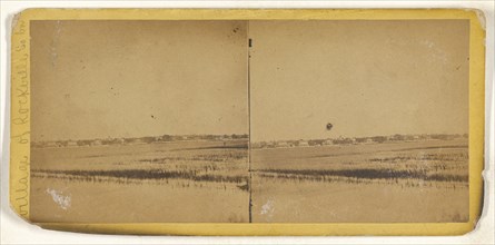 Village of Rockville, So,Distant view of Rockville Connecticut, Indiana or Maryland; American; about 1875; Albumen silver print