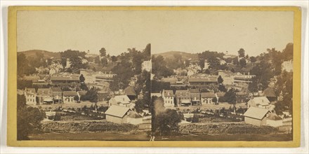 Ellicotts Mills, Md; American; about 1865; Albumen silver print