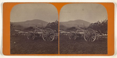 Wachusett Mountain from The Read farm. Princeton, Mass; American; about 1865; Albumen silver print