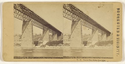 Vincent Place from below. Rochester, New York; American; about 1870; Albumen silver print