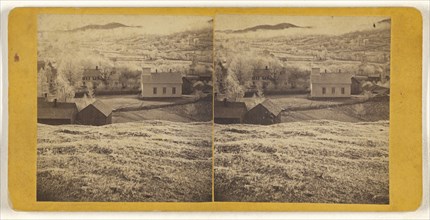 Frost & Fog, Barnard, Vt; American; about 1870; Albumen silver print