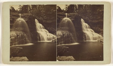 Black Water Falls, W. Va; American; about 1870; Albumen silver print