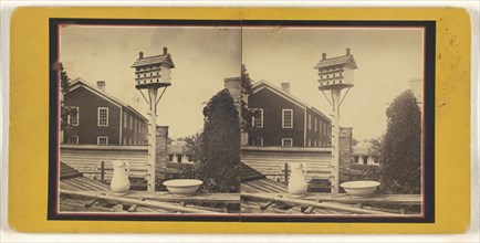 View in Whitewater, Wis; American; about 1870; Albumen silver print