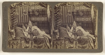 A Harem Beauty; Underwood & Underwood, American, 1881 - 1940s, 1901; Albumen silver print