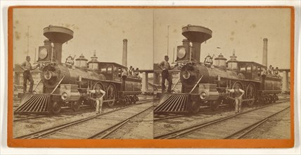 Midland Railroad, probably later Owego-Midland R.R; American; about 1870; Albumen silver print