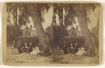 H(arriet, B(eecher, Stowe home in Florida; American; about 1880; Albumen silver print