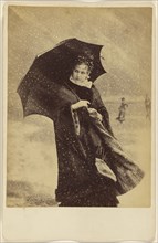 Miss Girard; about 1885; Albumen silver print