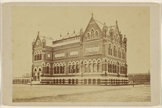 New Art Building c. 1871,Boston Museum; James W. Black & Co; about 1871; Albumen silver print