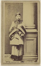 A Shanghai - fowl; British; about 1865; Albumen silver print