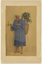 Vendeur d'eau; Wilhelm Hammerschmidt, German, born Prussia, died 1869, about 1860; Hand-colored Albumen silver print