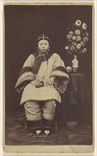 Look at her finger nails; John Hing-Qua & Company; about 1868; Albumen silver print