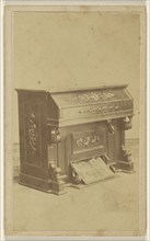 Cabinet organ; B.F. Powelson, American, 1823 - 1885, active Detroit, Michigan, about 1865; Albumen silver print