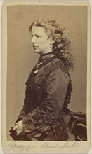 Maggie Mitchell; George Kendall Warren, American, 1834 - 1884, about 1873; Albumen silver print
