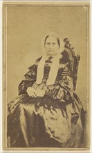 Mrs. Hitchcock; Charles S. Hart, American, 1836 - 1915, active Watertown, New Jersey, 1860s; Albumen silver print