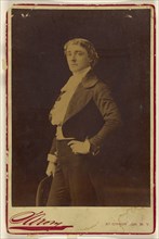 actor, standing; Napoleon Sarony, American, born Canada, 1821 - 1896, about 1885; Albumen silver print