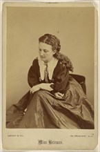 Miss Bateman; Sarony & Co; about 1885; Albumen silver print