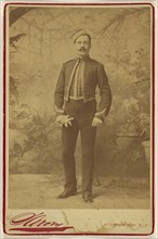 Wilton Lackaye; Napoleon Sarony, American, born Canada, 1821 - 1896, about 1885; Albumen silver print