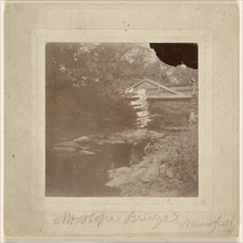 M. Slope Bridge. Mansfield; American; about 1890; Gelatin silver print
