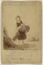 Auf dem Heimwege , Returning Home by Meyer von Bremen; Photographische Gesellschaft; about 1870; Albumen silver print