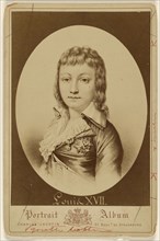 Copy of an engraving of Louis XVII; Charles Jacotin, French, active 1860s - 1870s, about 1875; Albumen silver print
