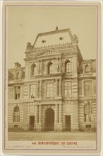 Bibliotheque du Louvre; Ernest Ladrey, French, active Paris, France 1860s, about 1880; Albumen silver print