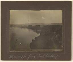 Mississippi from Fort Snelling; American; about 1920; Gelatin silver print