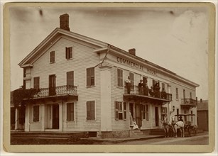 View of Commercial House; about 1890; Gelatin silver print