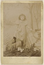 Claudia Davis; T.E. Sherwood, American, active 1890s, about 1890; Gelatin silver print
