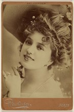 Marguerite Bresil; Emile Auguste Reutlinger, French, 1825 - 1907, about 1905; Albumen silver print
