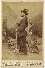 Fritz Edvard. Gstaag-Wyler; Emile Kropp, Swiss, active Interlaken, Switzerland 1870s, about 1885; Albumen silver print
