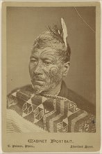 Hati Wira Takahi Bay of Islands. MÄori chief, Ngapuhi; E. Pulman, New Zealander, active 1860s - 1870s, 1873; Albumen silver