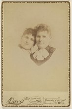 Portrait of two  women; Davis, American, active about 1920, about 1890; Gelatin silver print