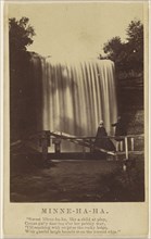 Minne-Ha-Ha; J. E. Whitney, American, 1822 - 1886, about 1870; Albumen silver print