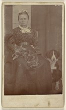Mrs. Taylor; J.M. Hill, American, active Bridgewater, Virginia 1860s, about 1890; Gelatin silver print