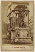 Fontaine Moliere; Ernest Ladrey, French, active Paris, France 1860s, about 1875; Albumen silver print