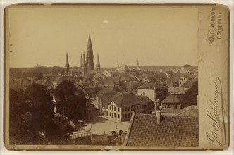 Oldenburg Cathedral; Georg Kahlmeyer, German, active 1880s, 1887; Albumen silver print