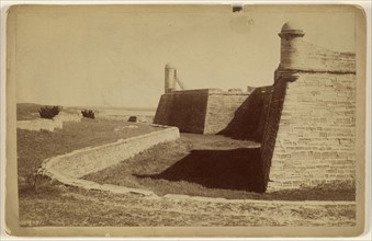 watch towers & Look-out - Fort San Marco St. Augustine Fla; William Henry Jackson & Co; 1891; Albumen silver print