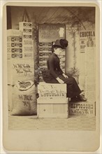 Ta Ta That's All Today; Henry McCobb, American, active New York, New York 1880s, about 1886; Albumen silver print