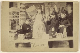 Horror; Henry McCobb, American, active New York, New York 1880s, about 1886; Albumen silver print