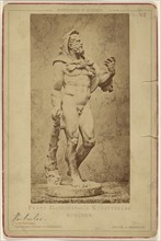Herkules; Franz S. Hanfstaengl, German, 1804 - 1877, about 1878; Albumen silver print