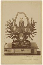 Buddha Idol; about 1870; Albumen silver print