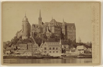 View of Meissen, Germany; German; August 9, 1894; Albumen silver print