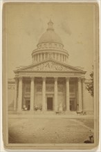 Pantheon; French; about 1875; Albumen silver print