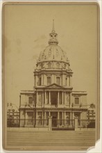 Dome des Invalides; French; about 1875; Albumen silver print