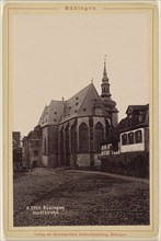 Budingen. Stadtkirche; German; about 1880; Collotype